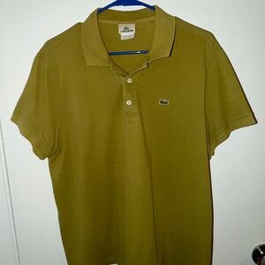 Lacoste Men's Green Polo Shirt